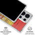 Spain Flag Dark Wood Galaxy S25 Ultra Clear Case